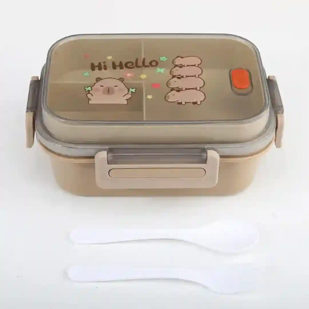 278-26 STEEL LUNCH BOX GOOD LUCK