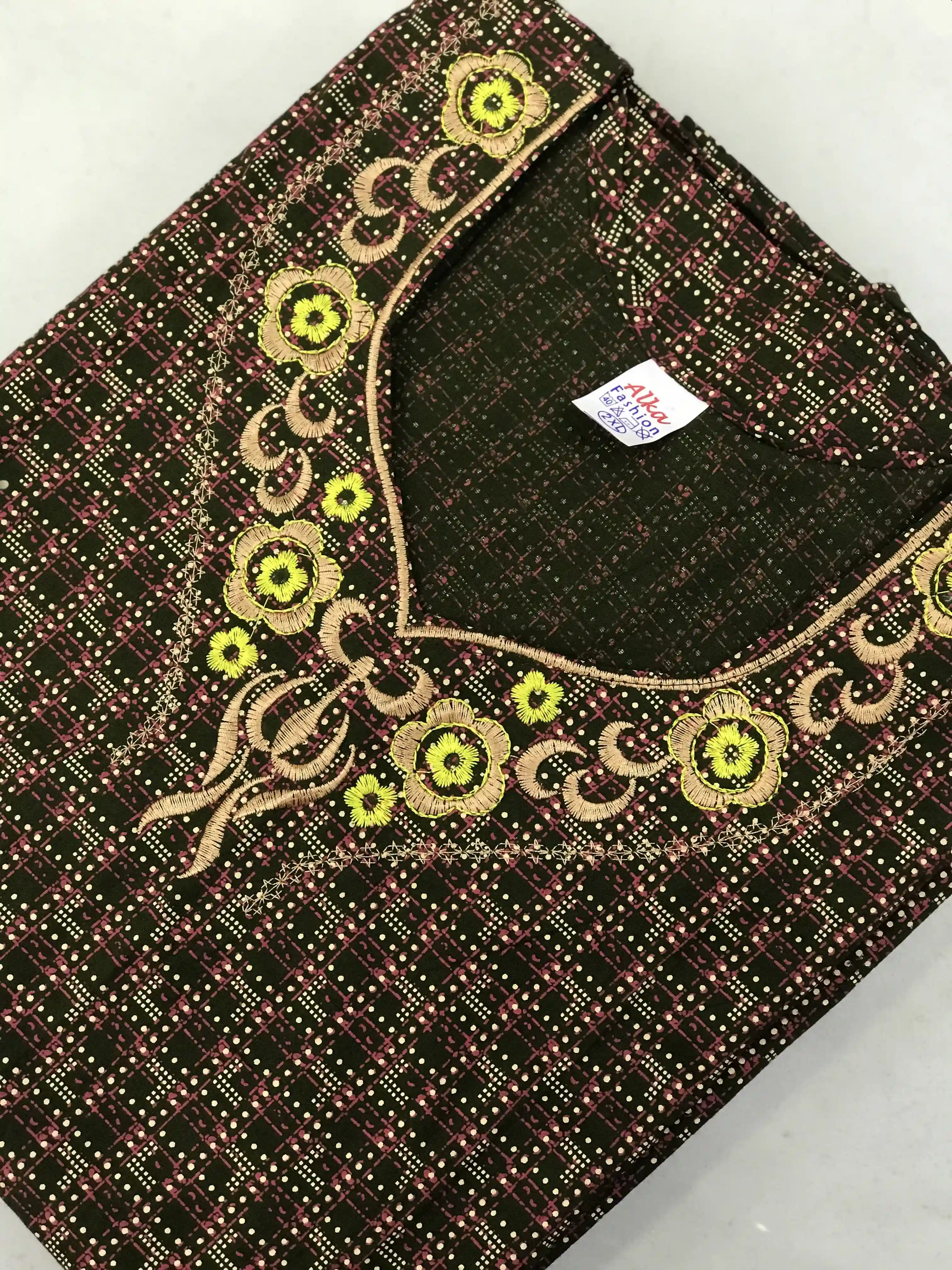 EMBROIDERY HOUSE COAT
