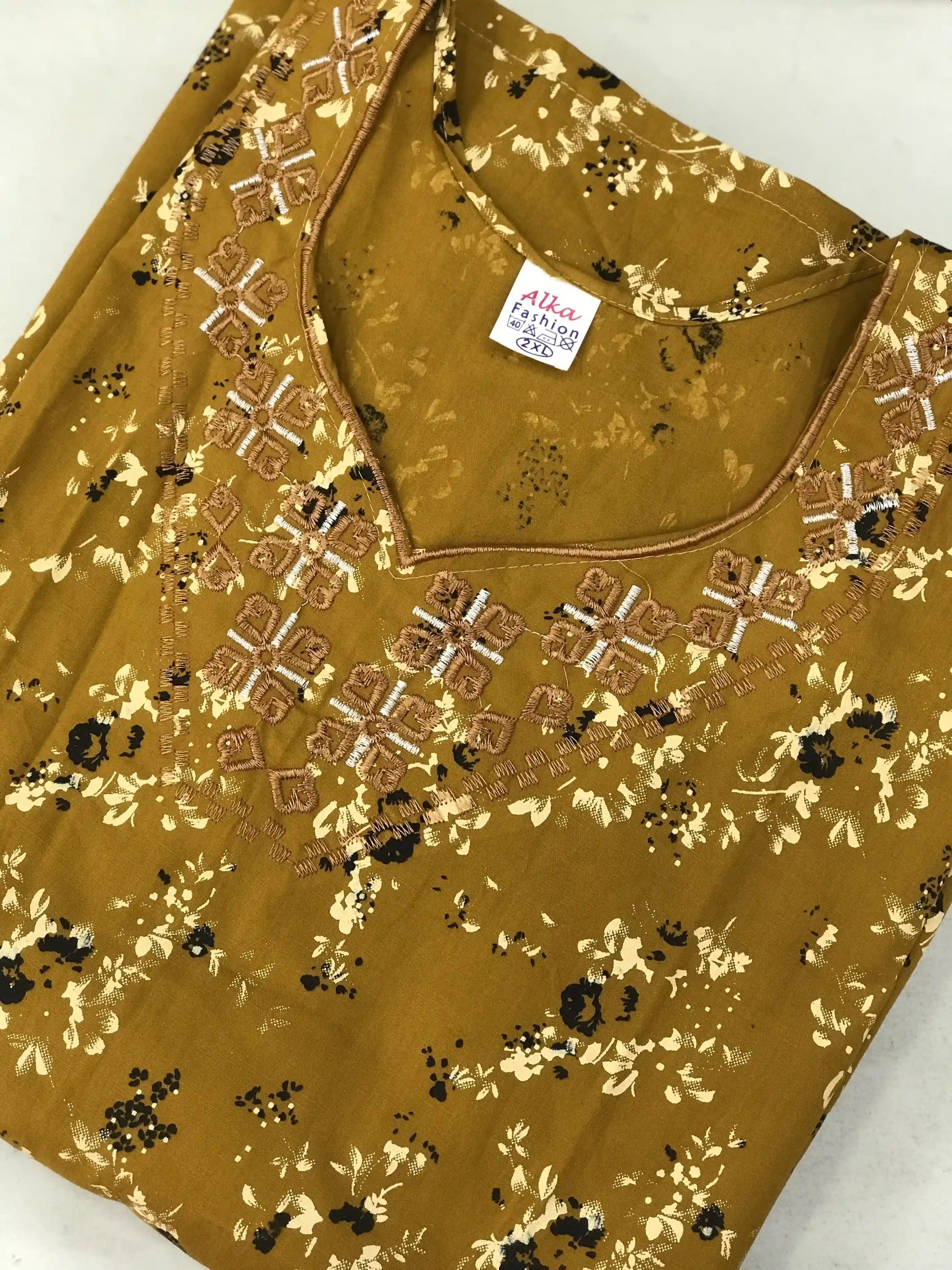 EMBROIDERY HOUSE COAT