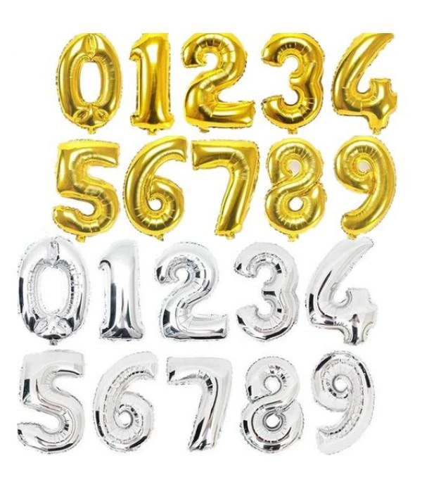 Number Foil Balloons