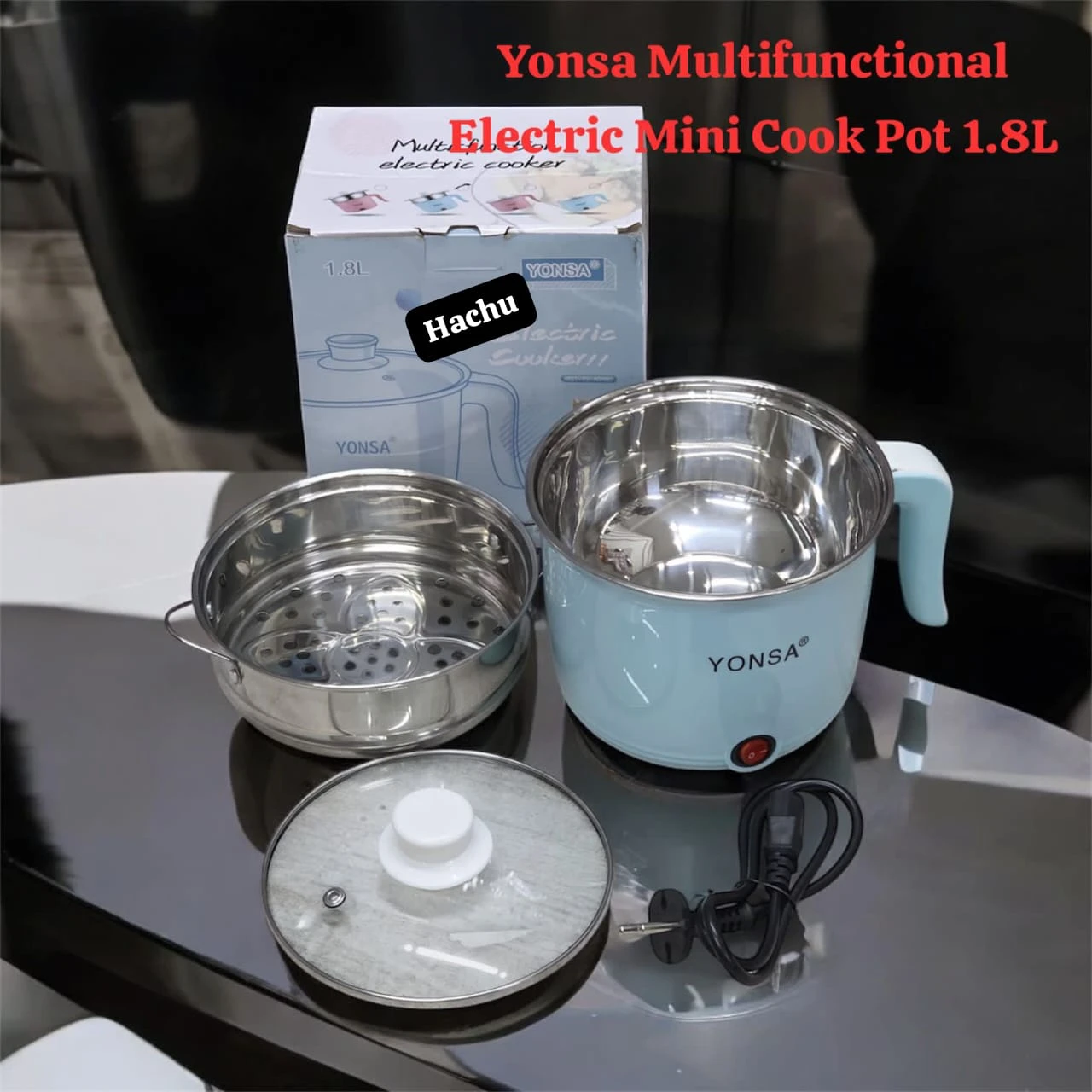 Yonsa Multifunctional Electric Mini Cook Pot 1.8L