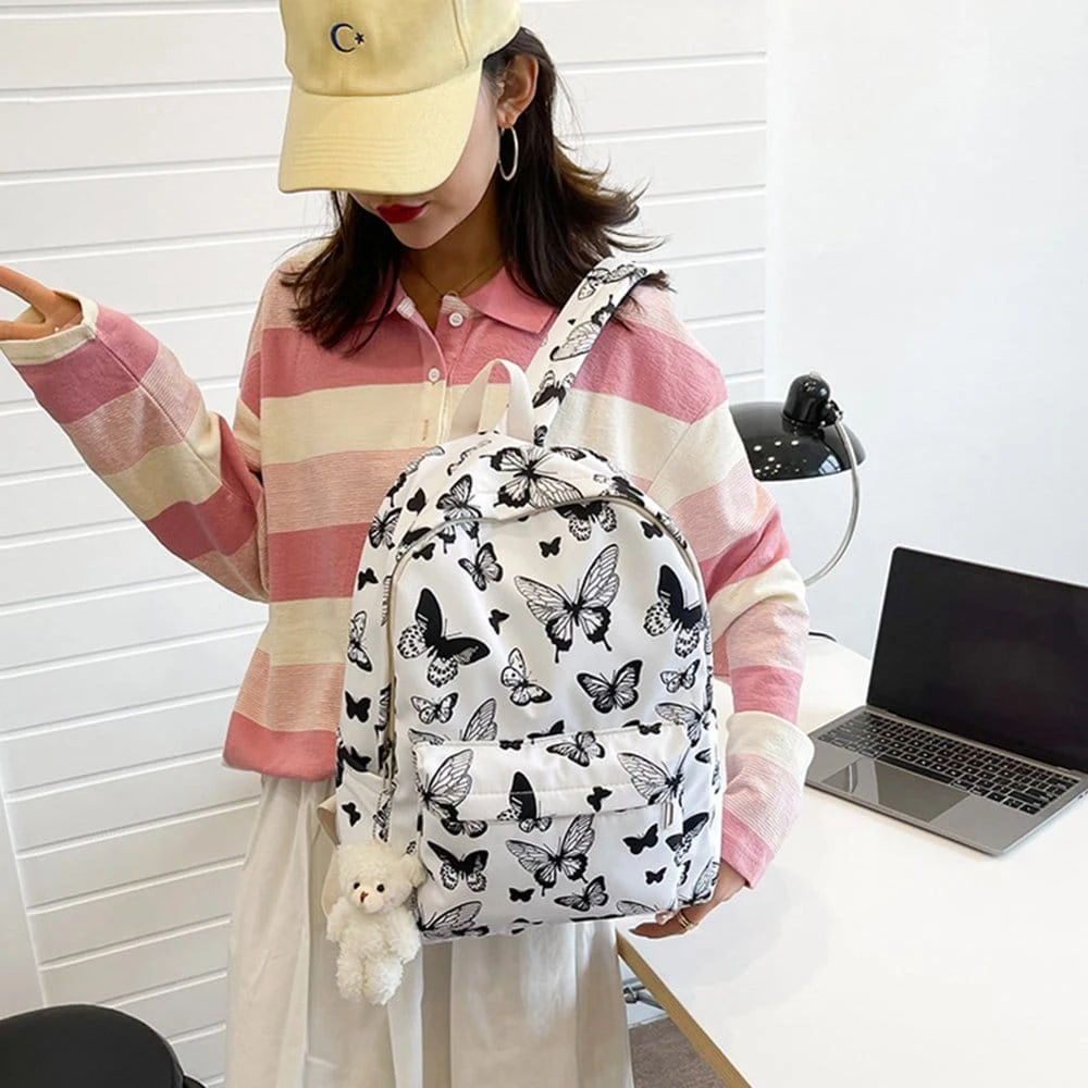 Luxury butterfly korian backpack