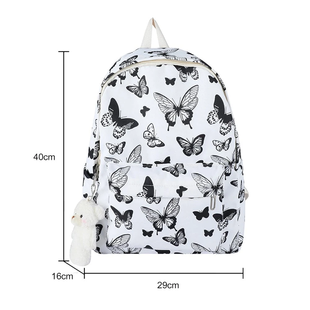 Luxury butterfly korian backpack