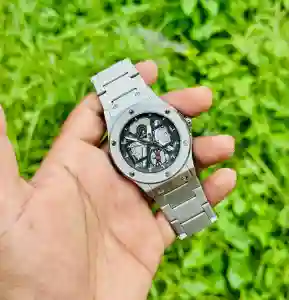 HUBLOT NEW FASHIONABLE STAINLESS STEEL DATE WATCHES FOR MEN