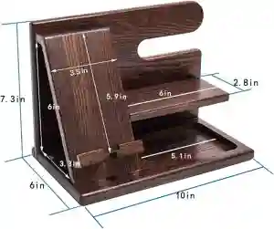 Wooden Multifunctional Accessories Holder