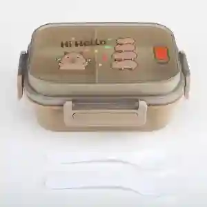 278-26 STEEL LUNCH BOX GOOD LUCK