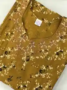 EMBROIDERY HOUSE COAT