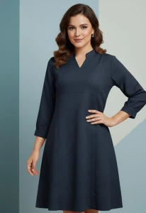 A LINE MID LENGTH DRESS