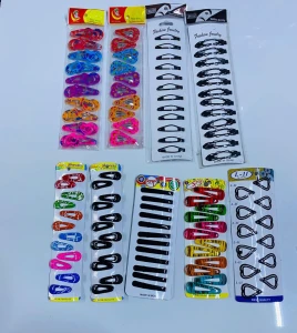 Colorful Mixed Hair Clip Set