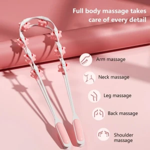 Back massager roller strip