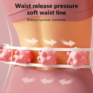 Back massager roller strip