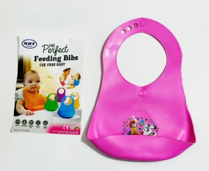 NHT "The Perfect Feeding Bibs" (Plastic/Silicone Bibs)