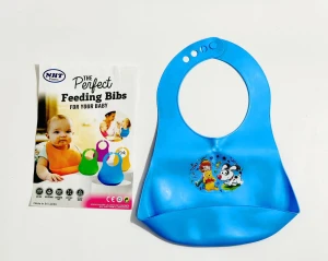 NHT "The Perfect Feeding Bibs" (Plastic/Silicone Bibs)