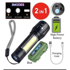 XPE COB LED 3 Modes Mini Torch