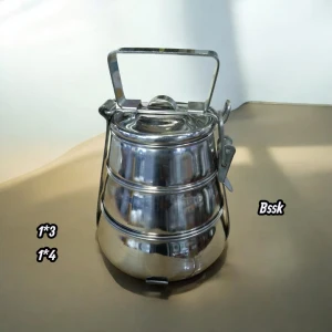 Stainless Steel Pyramid Tiffin Box