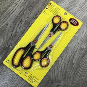 Ingco 3-Piece Stainless Steel Household Scissors Set