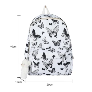 Luxury butterfly korian backpack