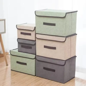 2pcs Foldable Cloth Storage Box