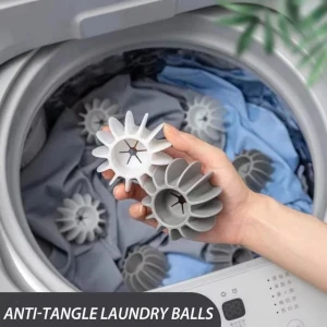 Anti tangle laundry ball medium